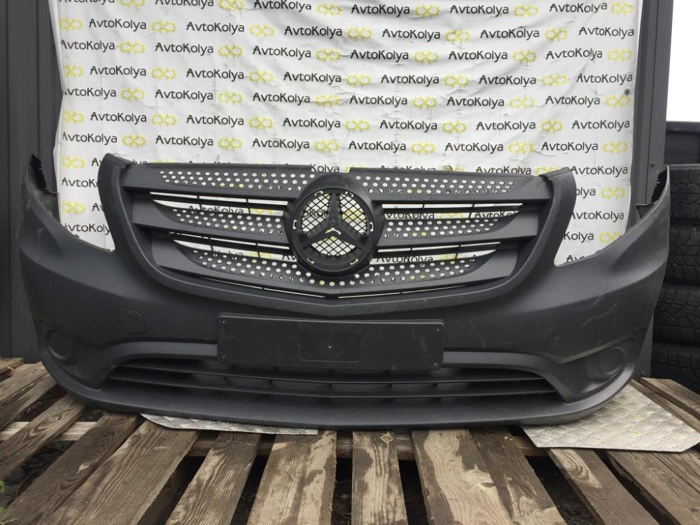Бампер передній Mercedes Vito w447 v-Class 2014-2020 (A4478809800) Ковель - изображение 7