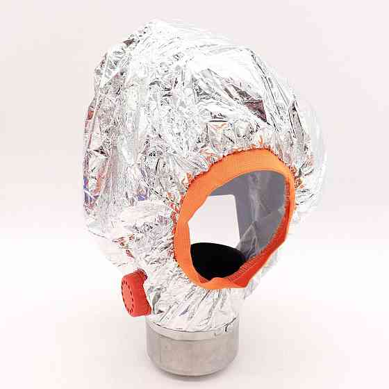 Протигаз для захисту від хімічних речовин із фільтром Fire mask / Протипожежна маска на 30 хвилин Київ