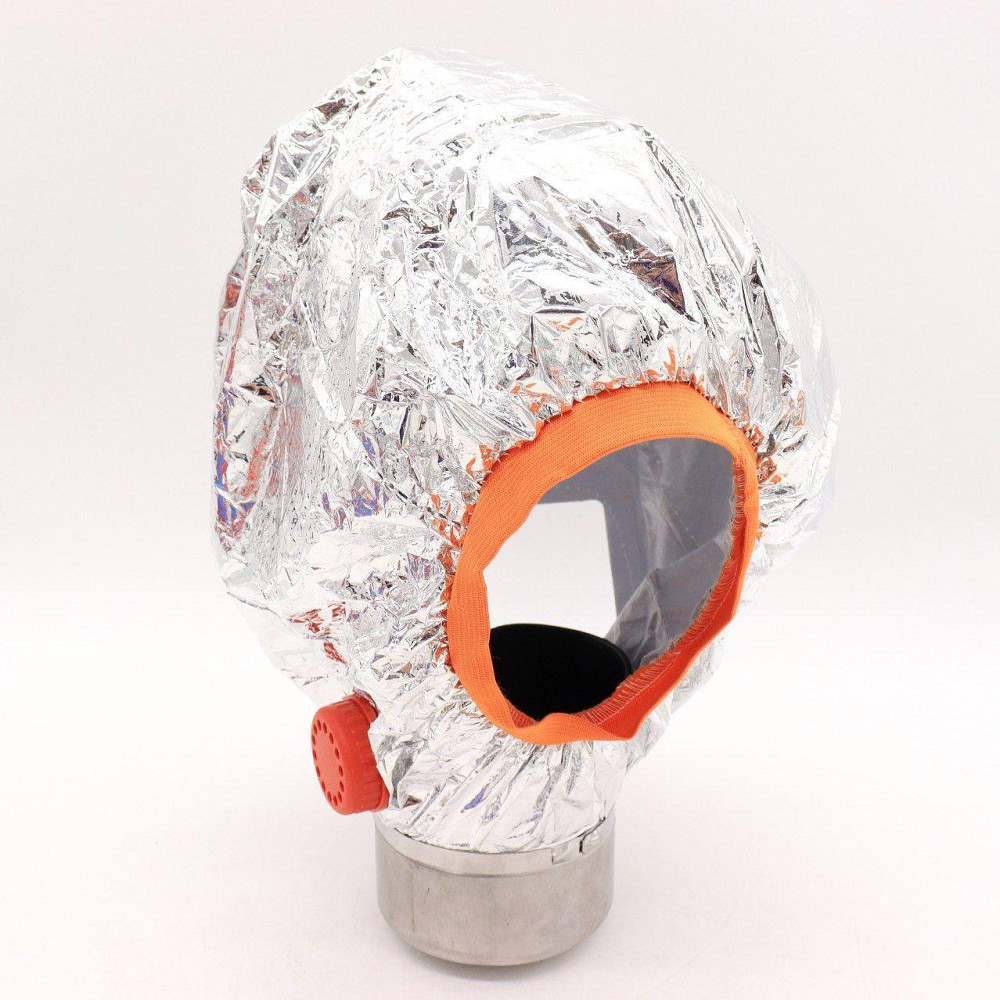 Протигаз для захисту від хімічних речовин із фільтром Fire mask / Протипожежна маска на 30 хвилин Київ - фото 4