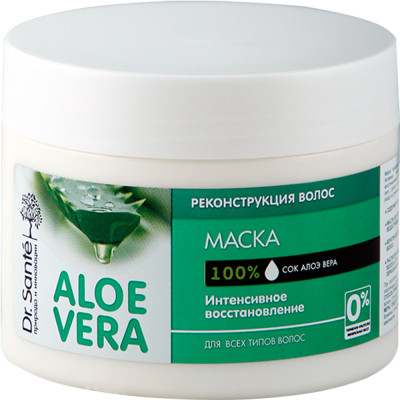 Маска для волосся Dr. Sante Aloe Vera Реконструкція 300 мл (4823015937040) Вінниця - фото 1