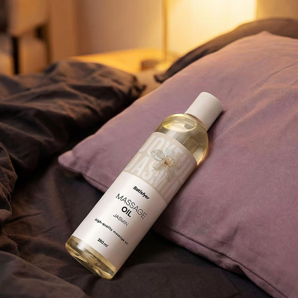 Розпродаж!!! Масажна олія Satisfyer Massage Oil Jasmin 250 мл (термін 30.04.2027) Sex Aura Київ - фото 8