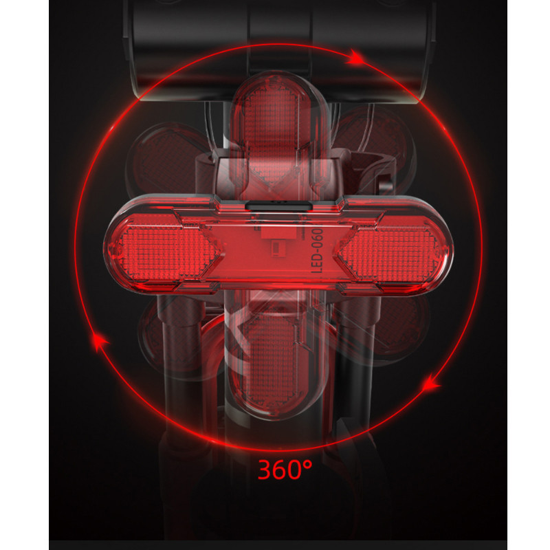 Задний стоп USB 30 Lumens для велосипеда + usb-шнур Feel Fit Бровары - изображение 5