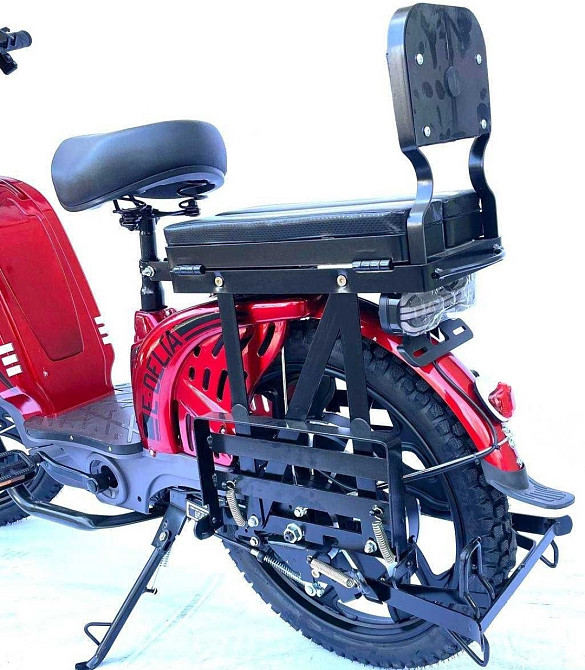 ХІТ! Електровелосипед Crosser E-Delta (800W, 60V, 15Ah,) - Червоний. Харків - фото 1