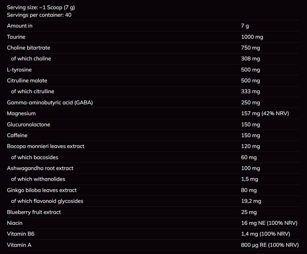 Передтренувальна добавка для енергії Fitness Authority Gamerize Energy 280 g (Cherry Cola) Луцк - изображение 2