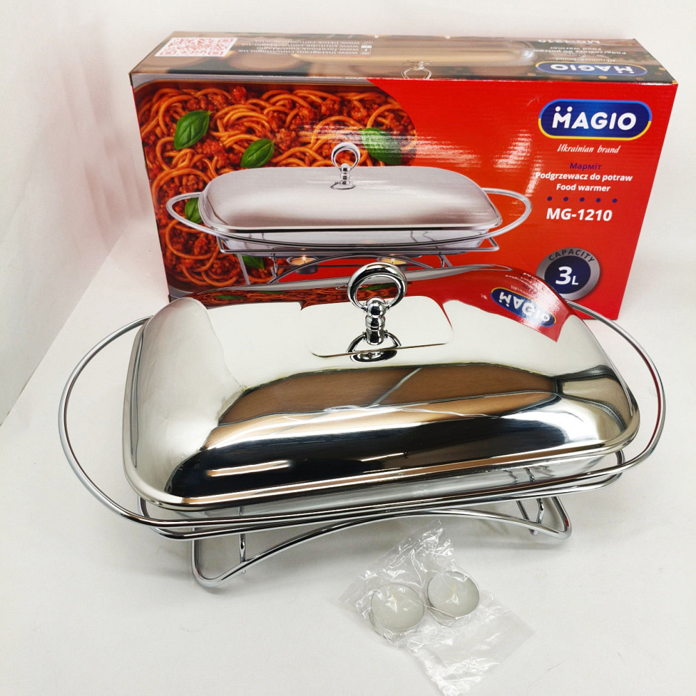 Мармит с подогревом, Мармитница для поддержания температуры блюд, Мармит для разогрева еды YR-19 Львов - изображение 8