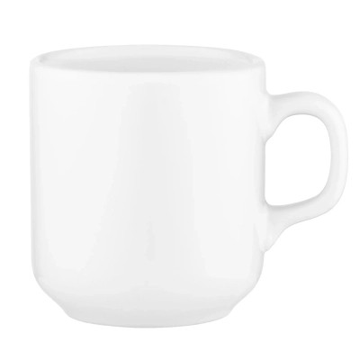 Чашка Ardesto Carlo, 280мл, кераміка, білий (AR3047W) Вінниця - фото 1