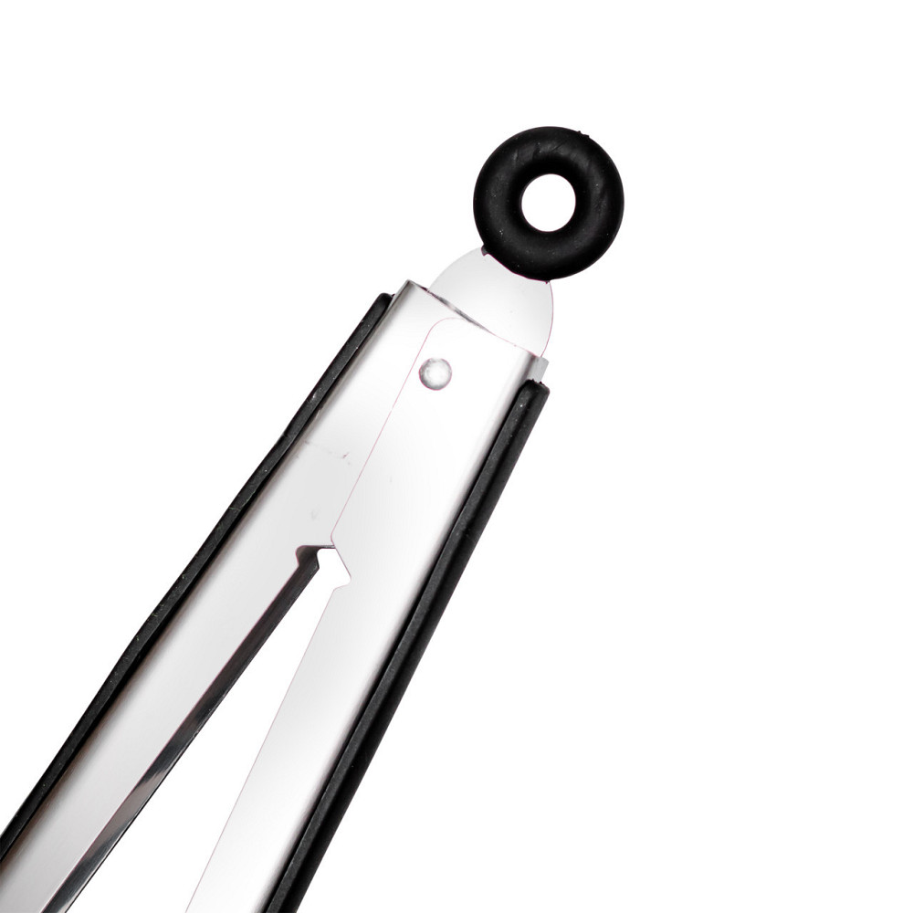 Щипцы кухонные металлические 34×4.5 (см) кулинарные щипцы для мяса, рыбы, гриля поварские щипцы HP-8-66 Киев - изображение 3