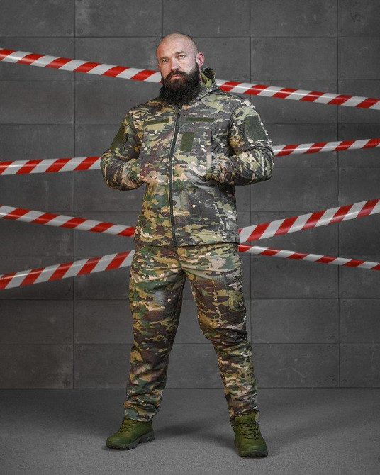 Демисезонный тактический костюм софтшел SATELIT  мультикам НП4885 Одесса - изображение 12