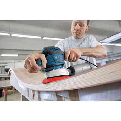 Шлифовальная машина Bosch GEX, 40-150, 400Вт, 150мм, 12000об/мин (0.601.37B.202) Винница