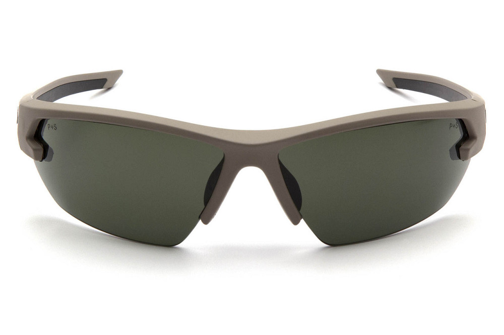 Окуляри захисні Venture Gear Tactical Semtex 2.0 Tan (forest gray) Anti-Fog, чорно-зелені в пісочній оправі Запоріжжя - фото 2