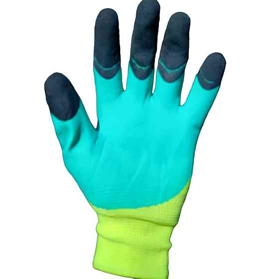 Рукавички робочі чорний палець піна No300 Харків