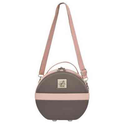 Косметичка Semi Line Бьюти-кейс 5L Brown/Pink Cream (DAS302677) Винница