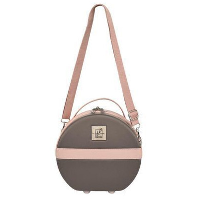Косметичка Semi Line Бьюти-кейс 5L Brown/Pink Cream (DAS302677) Винница - изображение 3
