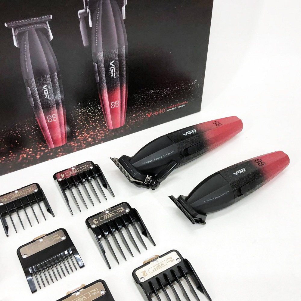 Отличная машинка для стрижки волос VGR, Триммер для висков Электромашинка волос PN-64 Львов - изображение 13