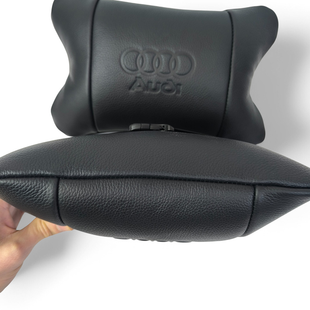 Автомобільна подушка для шиї Audi, Подарунок водію, Подушка підголовник з логотипом NZ-69 Львів - фото 15