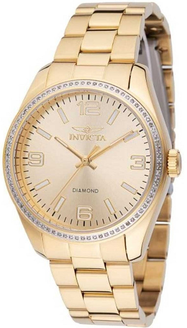 Часы Invicta Elite Diamond с бриллиантами 0,28  от Инвикта. Киев - изображение 5