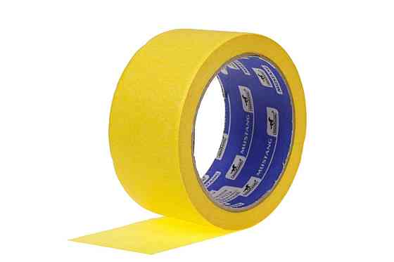 Малярна стрічка ДЕКОР Жовта MUSTANG 48мм х 30м Рівне