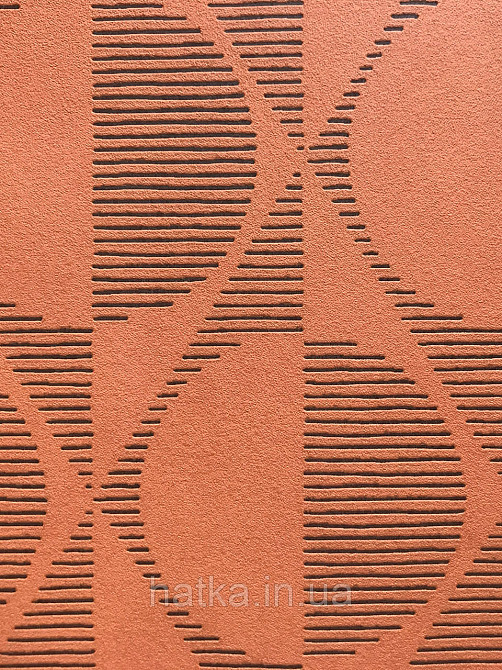Шпалери флізелінові AS Creation Pop style 37478-4 геометрія фігури коло ромби помаранчевий Київ - фото 3