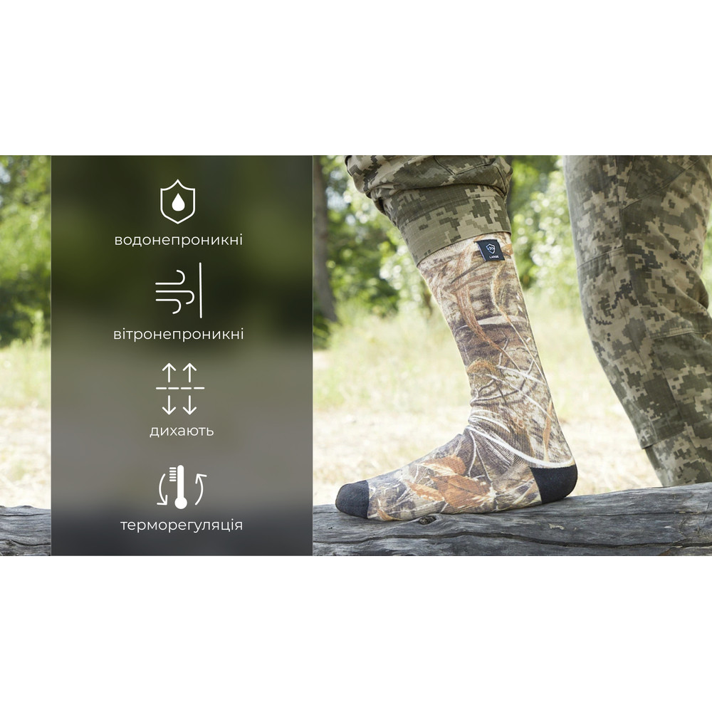 Водонепроникні шкарпетки Dexshell StormBLOK, камуфляж S (36-38) Киев - изображение 14