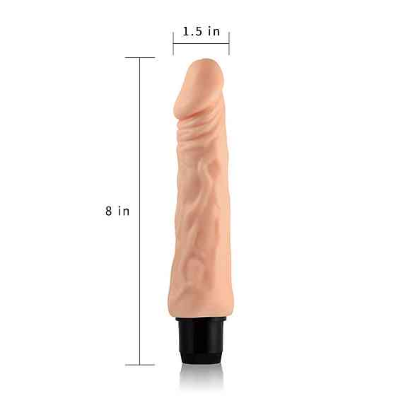 Реалистичный вибратор - Xtreme Feel Vibrator Flesh 8