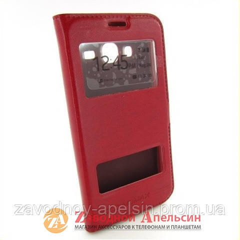 Чехол книжка Samsung J3 J300 J310 J320 Smart Case red Одесса - изображение 1