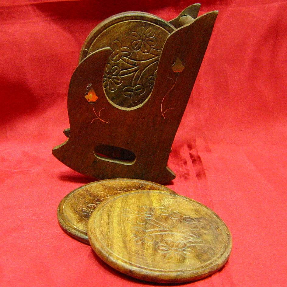 Підставка під склянку Рожеве дерево "Крісло" Київ - фото 1