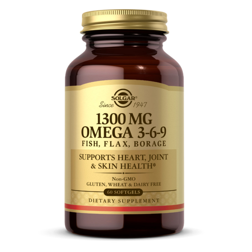 Омега-3-6-9 Solgar Omega 3-6-9 1300mg 60 капс Киев - изображение 3