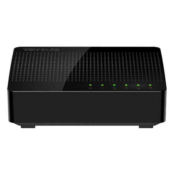 Комутатор (світч) Tenda SG105 (Чорний, 5 LAN портів 10/100/1000 Мбіт/с) Миколаїв