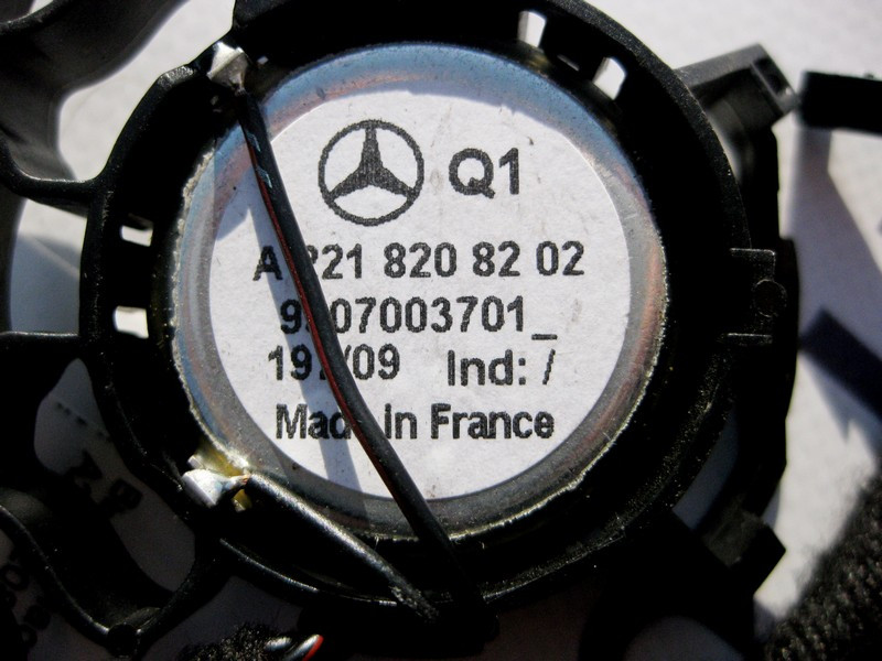 Mercedes-Benz  A2218208202 ВЧ динамік S-Class W221 CL C216 Одеса - фото 3