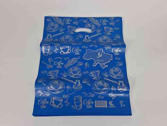 Пакет\прорезн\р (40*50) КАВА Синий 