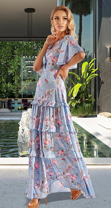 Довге шовкове плаття (42) Київ - фото 2