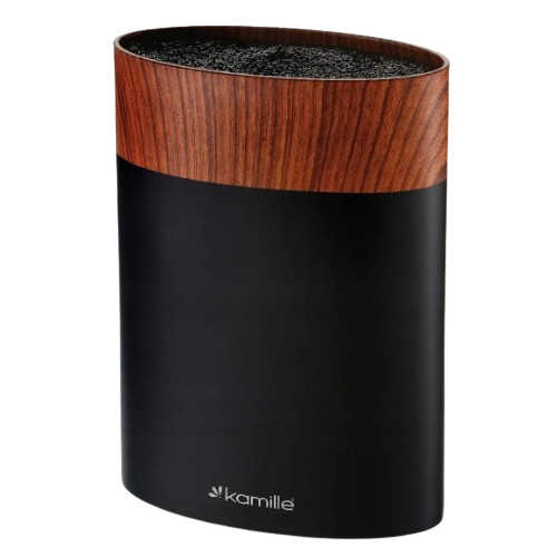 Підставка для ножів 18см чорний/сірий/червоний мармур 7617 KAMILLE Житомир - изображение 2