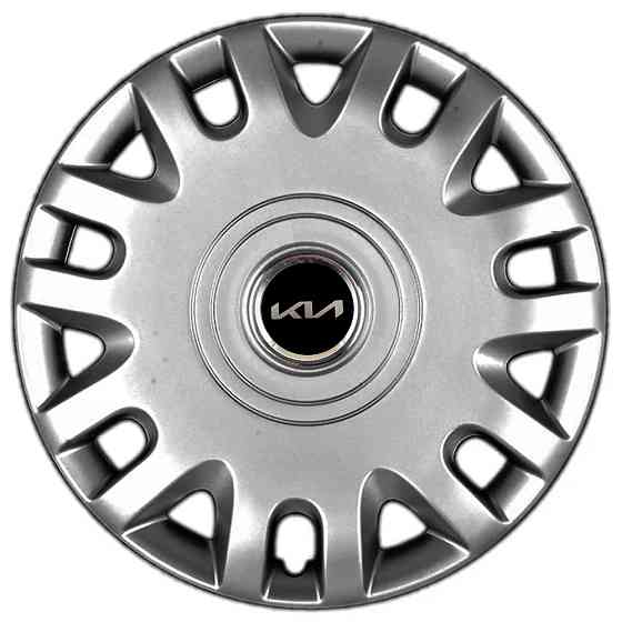 Автомобільні модельні ковпаки R15 Kia NEW 333 4шт, SJS, сріблясті Київ