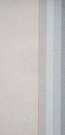 Обои виниловые на флизелине горячего тиснения DUKA Selective 1.06x10 однотонные под ткань лен матовые бежевые кремовые 32451 Киев