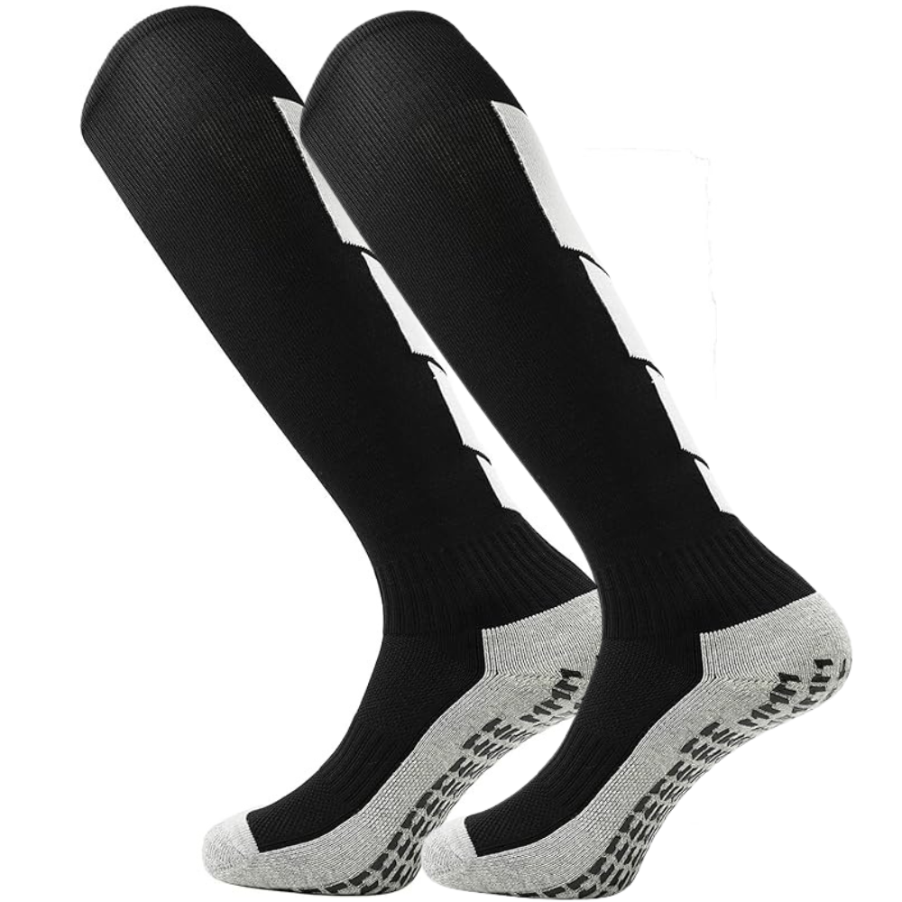 Гетри спортивні, футбольні, тренувальні, ігрові з антиковзаючим покриттям чорні ,розмір L Кам'янець-Подільський - фото 1