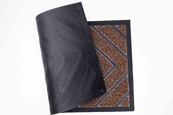 Yiwu Килимок протиковзкий ПВХ з рельєфним малюнком 75×45 см коричневий HP-47-3BR Київ