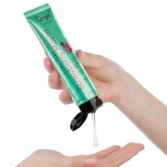 Лубрикант на водной основе Orgie Lube Tube Strawberry Mojito, 100 мл Sex Aura Киев