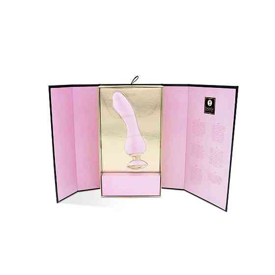Вибратор для точки G Shunga Sanya Light Pink, гибкий ствол Sex Aura Киев