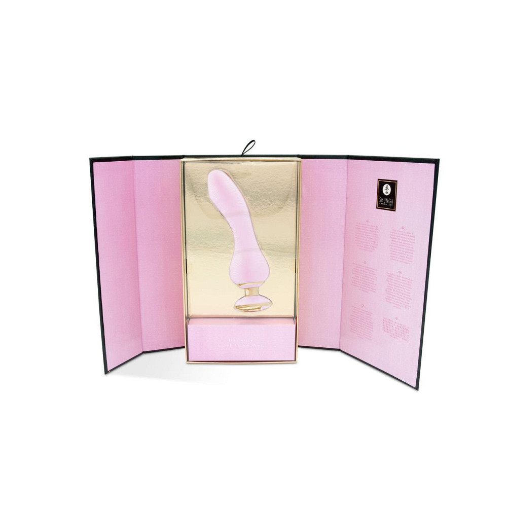 Вибратор для точки G Shunga Sanya Light Pink, гибкий ствол Sex Aura Киев - изображение 5