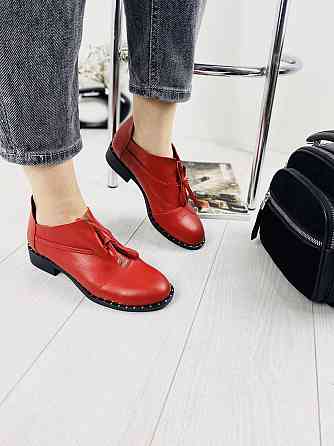 Sothby 's Туфлі жіночі Sothby 's T-593/2 червоні (весна-літо, шкіра натуральна) (2750) Коломия