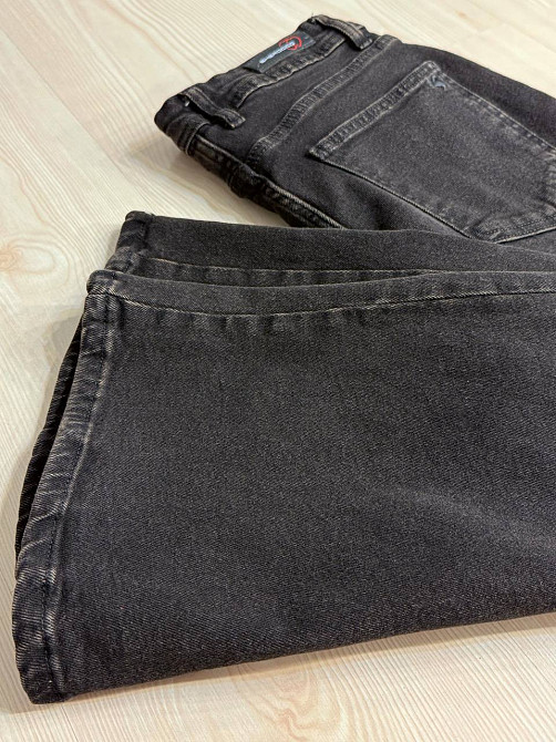 Джинсы женские Sherocco 7032 клеш от колена высокая посадка стрейчевые коричневые, чёрний з коричневим, 29, 29, 75 см, 100 см Киев - изображение 6