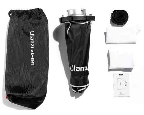 Софтбокс квадратний 45см стільники Bowens Ulanzi AS-4545 Київ