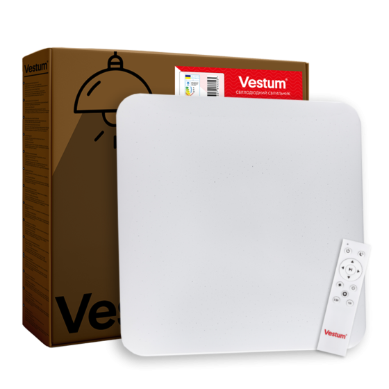 QUATRO звездное небо 60W 380*380*65мм 3000К-6500К с ДУ Киев