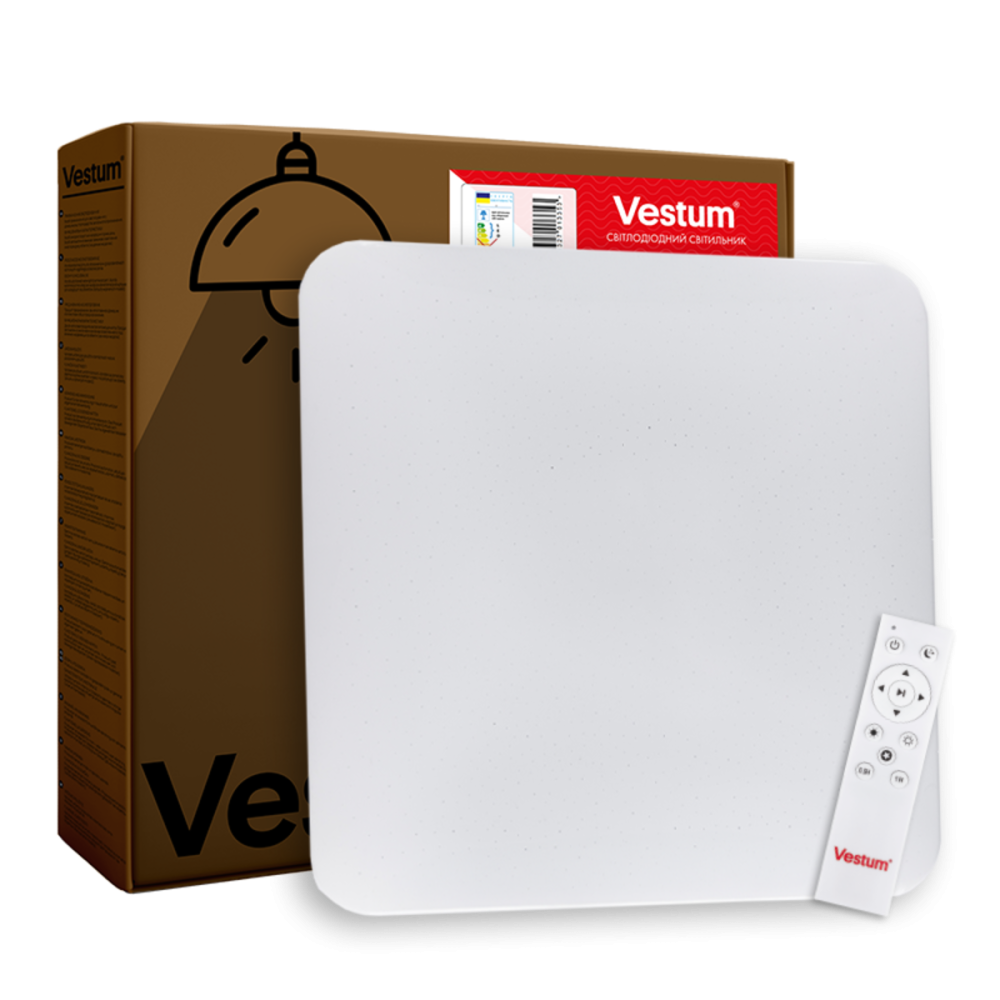 QUATRO звездное небо 60W 380*380*65мм 3000К-6500К с ДУ Киев - изображение 1