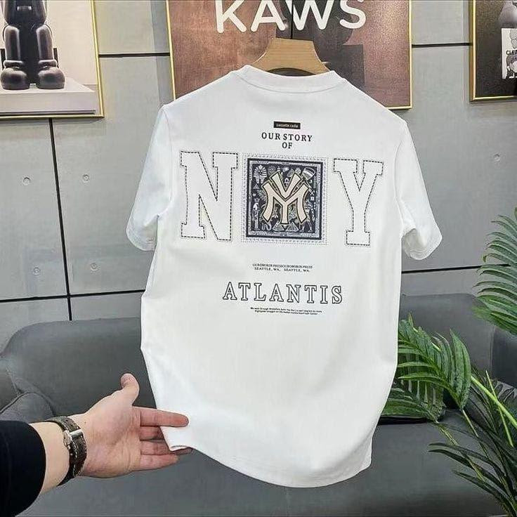 Футболка чоловіча с принтом  44 Біла 2634325678 Дніпро - фото 1