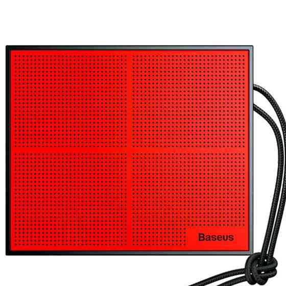 Портативная Bluetooth колонка Baseus Encok E05 Music-cube Wireless Speaker NGE05-91 (Красная) Николаев