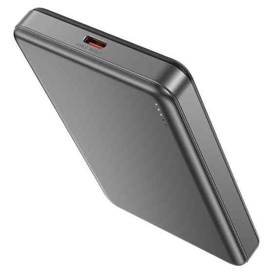 Зовнішній акумулятор ACEFAST M12 PD20W ultra-thin magnetic wireless charging power bank 10000mAh, Black Київ