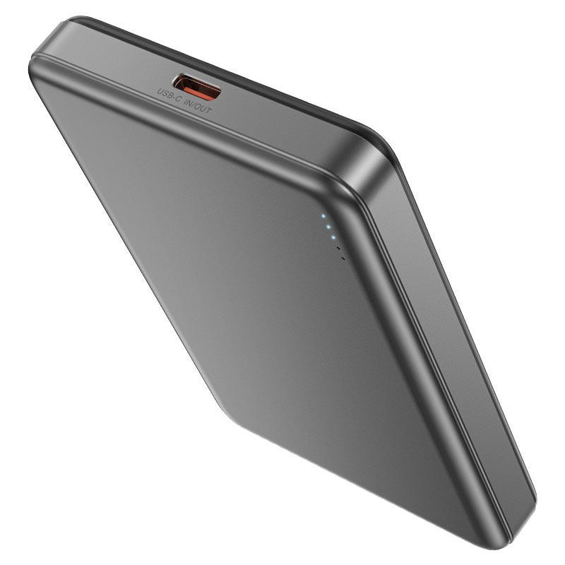 Зовнішній акумулятор ACEFAST M12 PD20W ultra-thin magnetic wireless charging power bank 10000mAh, Black Київ - фото 6
