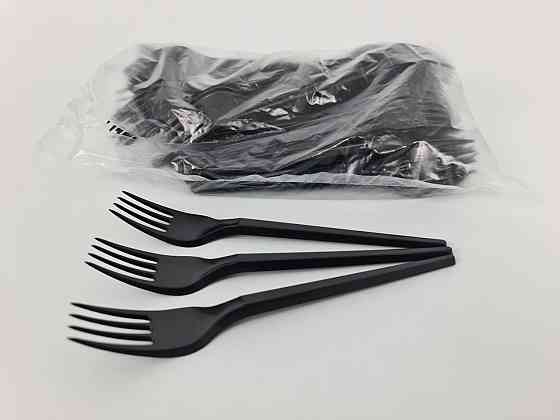 Вилка 16 см чорна Андрекс (100 шт.) Харків