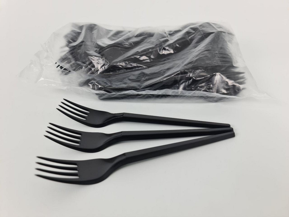 Вилка 16 см чорна Андрекс (100 шт.) Харків - фото 2